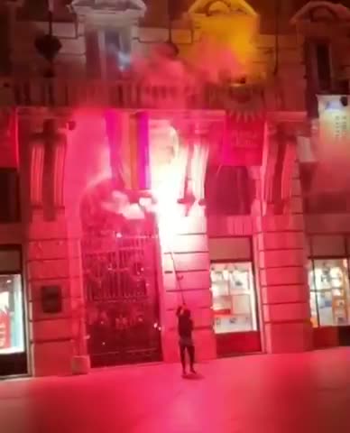 Croatian Nationals removing degenerate materials