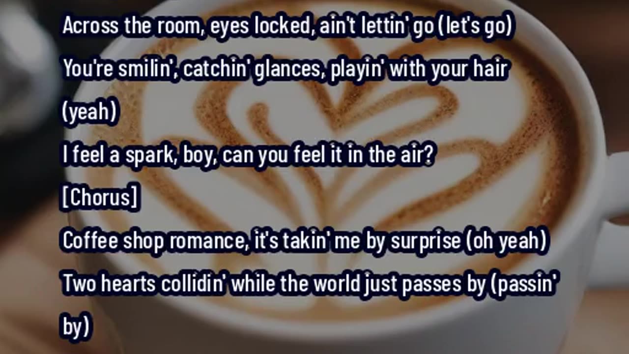 coffee shop romance