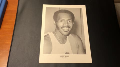 1970-71 ABA All-Star 5x7 Picture Pack #7 Larry Jones, WROTE EVERY ABA TEAM FOR A JOB!!!