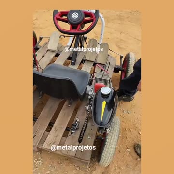 Kart at Pallet, race in the middle of the earth