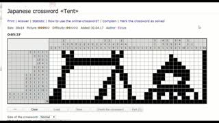 Nonograms - Tent