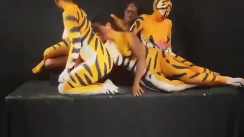 Creative tiger