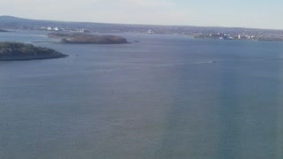 Boston Logan int landing