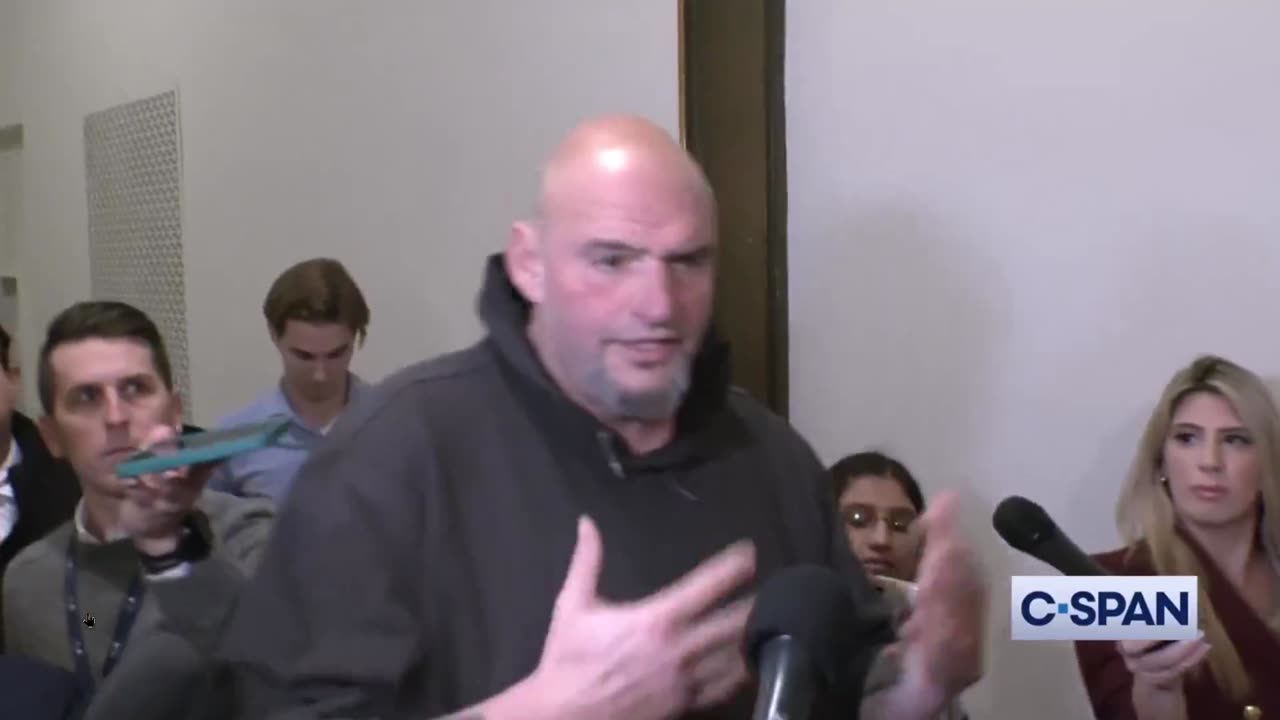 This one is getting funny: Sen. John Fetterman after meeting Pete Hegseth