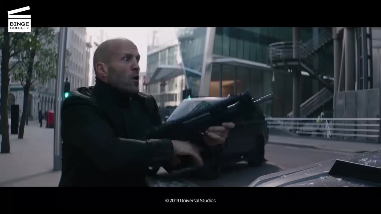 Fast and Furious Hobbs and Shaw Skyscraper freefall scene HD