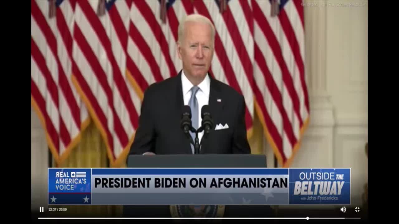 John Fredricks interviews Steve Bannon on Biden’s Blunder