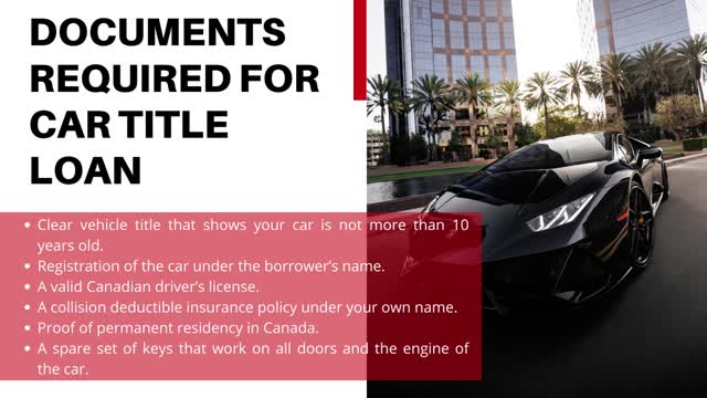 Get Car Title Loans from Loan Center Canada in Vancouver