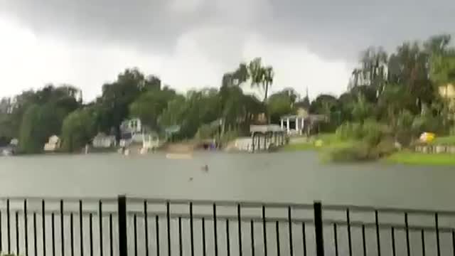 Tornado pass right over this house, aftermath damage caught on camera