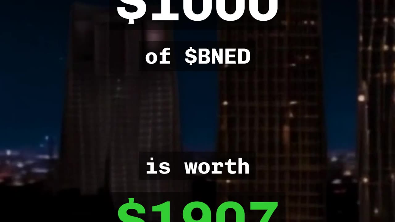 🚨 $BNED 🚨 Why is $BNED trending today? 🤔