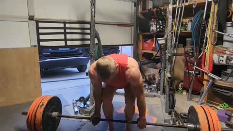 Over 40 deadlift AMRAP