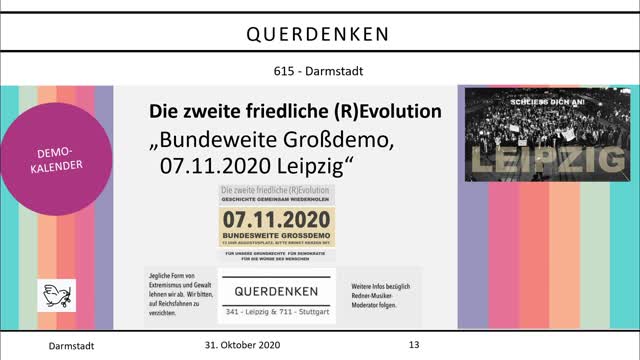 02 - Ulle - Eröffnungsrede - Querdenken 615 Kundgebung 31.10.2020
