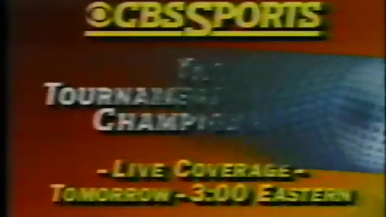 March 29, 1986 - Promo for Tournament Players Championship