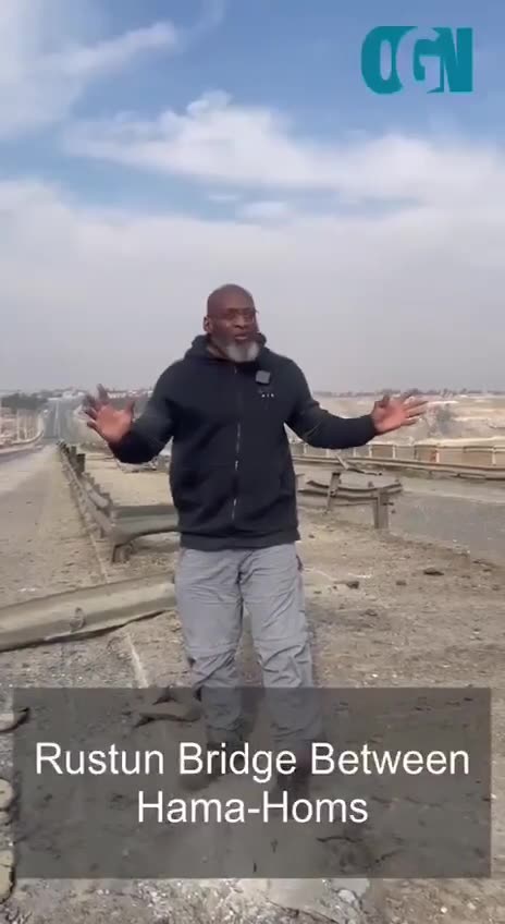 Bridge between Hama and Homs 🇸🇾