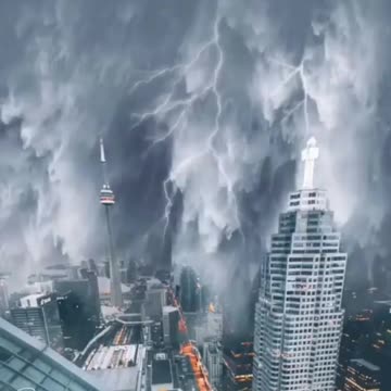 Amazingly scary natural phenomenon, Toronto