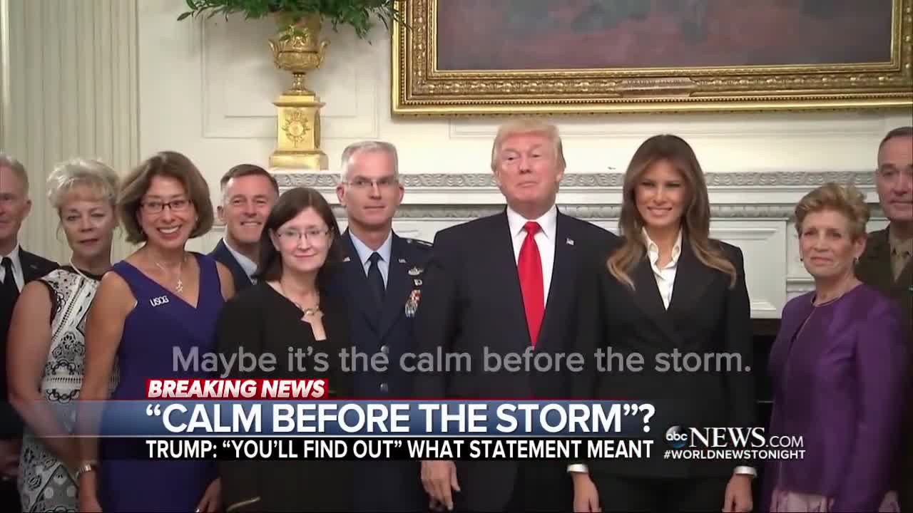 Calm Before THE STORM?