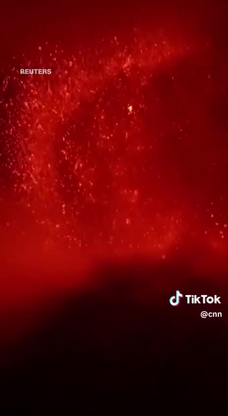 Mount Etna Erupts in Sicily!