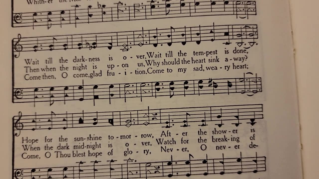 WHISPERING HOPE: PRACTICE SESSION ONE