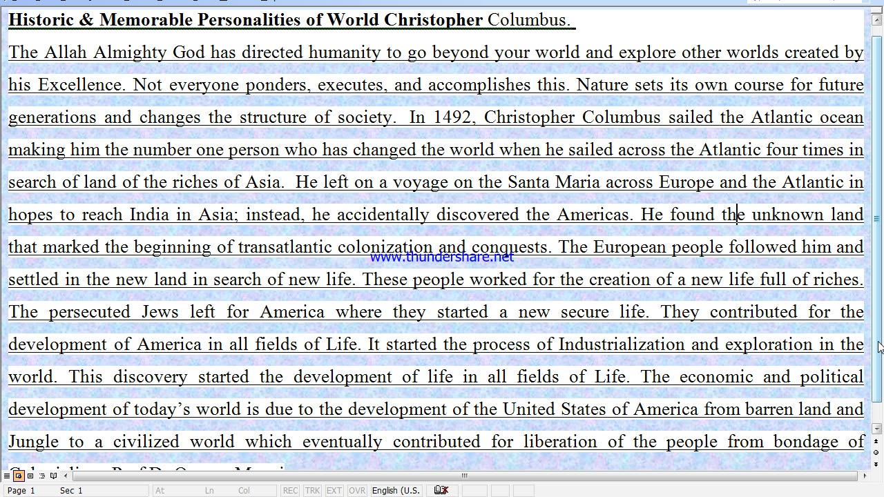 Historic & Memorable Personalities that reshaped World