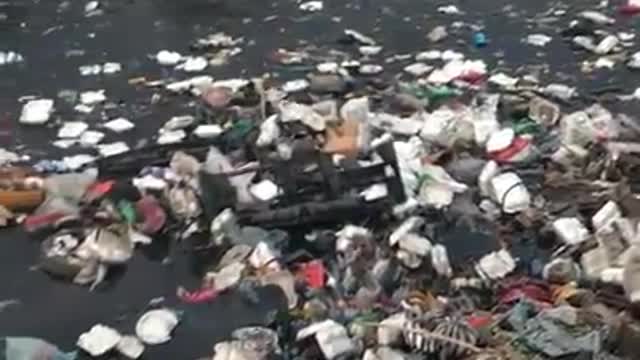River of Trash in Haiti