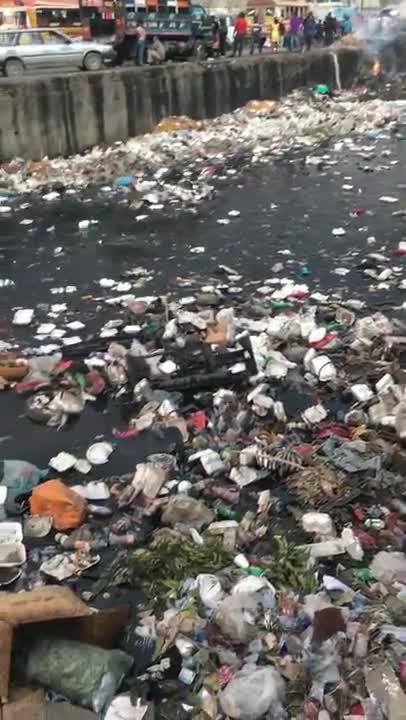 River of Trash in Haiti