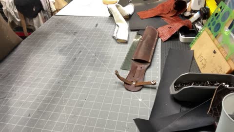 Gator knife sheath