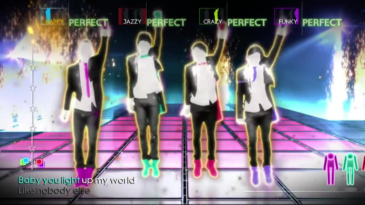 Just Danc 4 What Makes You Beautiful jogando no kinect