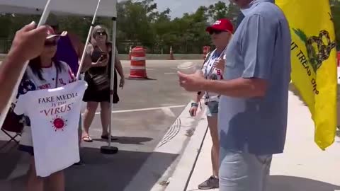 Trump Supporters at Mar-a-Lago - Day Three