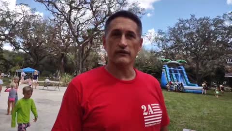 Rev. Jason speaks with concerned Florida residents. Part 5