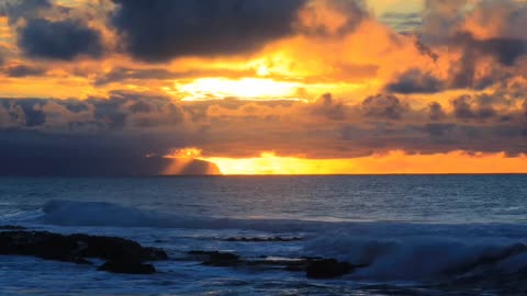 Ocean Waves Sounds _ Relaxing Music _ Deep Sleeping Music _ Nature Sound _ Relaxing Sleep Music