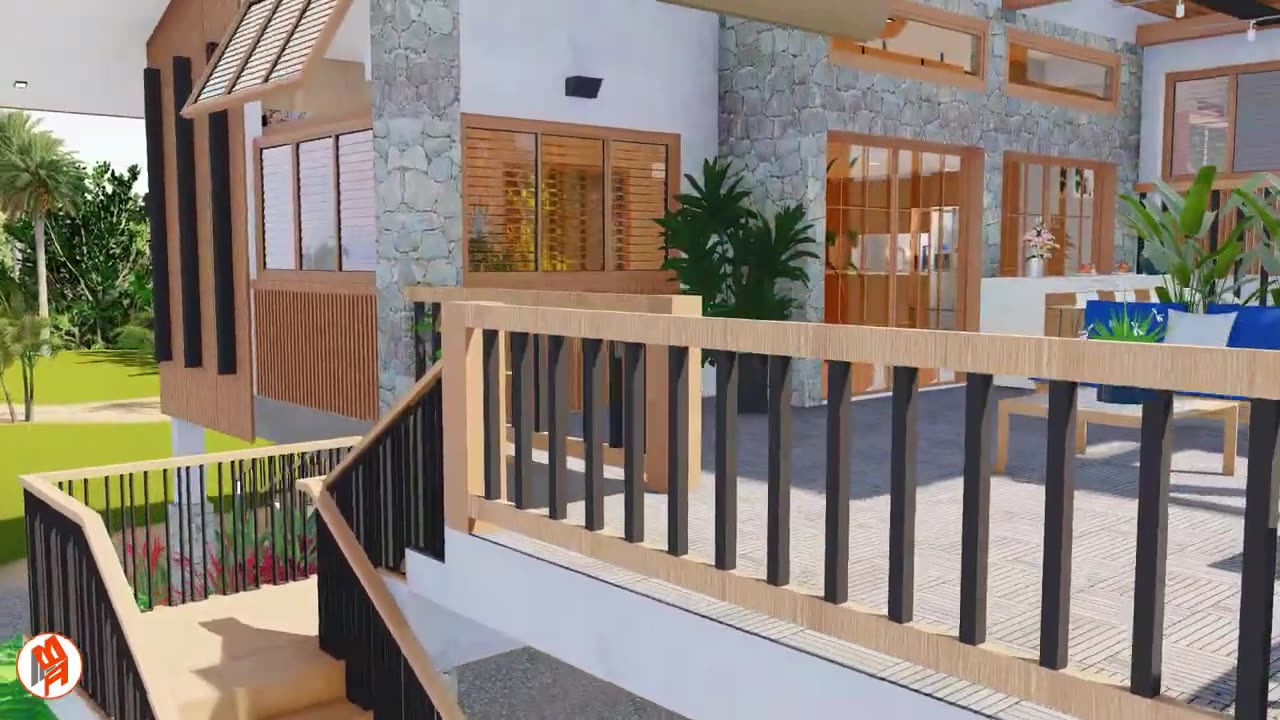 4 bedroom Dreamy Elevated "Bukid" House Design