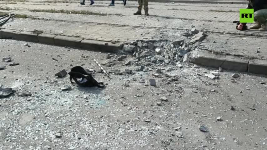 Bombardamenti ucraini su Donetsk