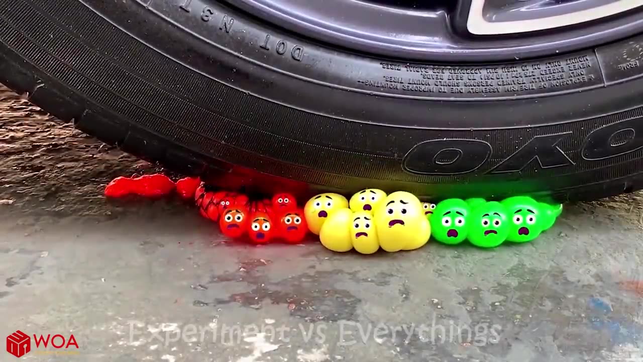 Experiment Car vs Hulk Watermelon CocaCola Crushing Crunchy