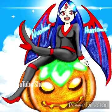 Oc speedpaint Halloween