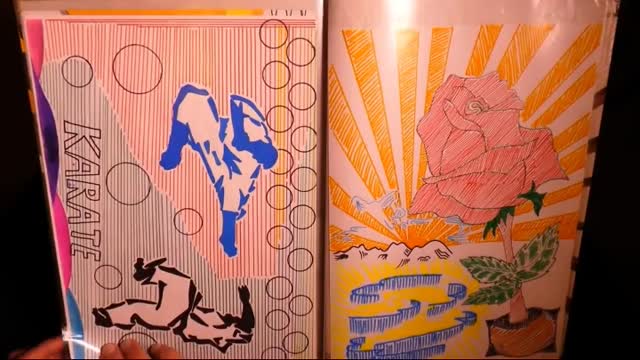 Look at a collection of paintings