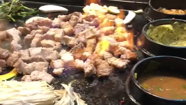 Burning Samgyeopsal Saps
