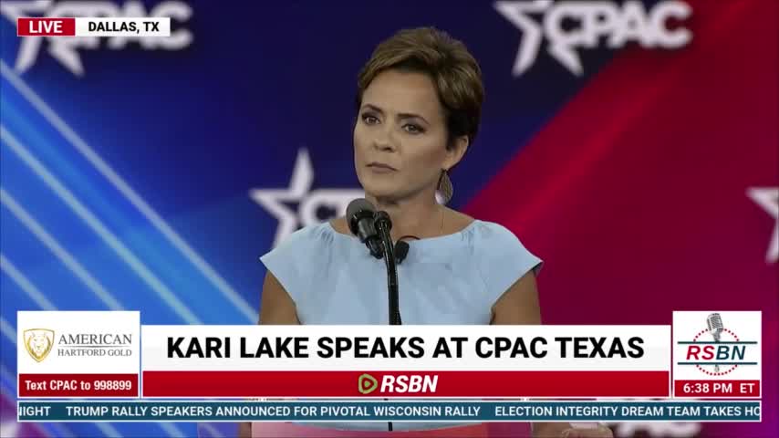 CPAC Texas 2022: Kari Lake, the future 1st governor, speaks at CPAC #TrumpWon