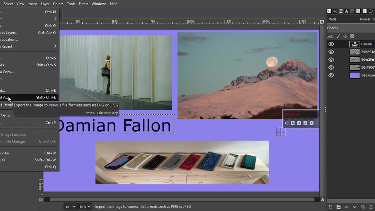 Make a Collage with Gimp