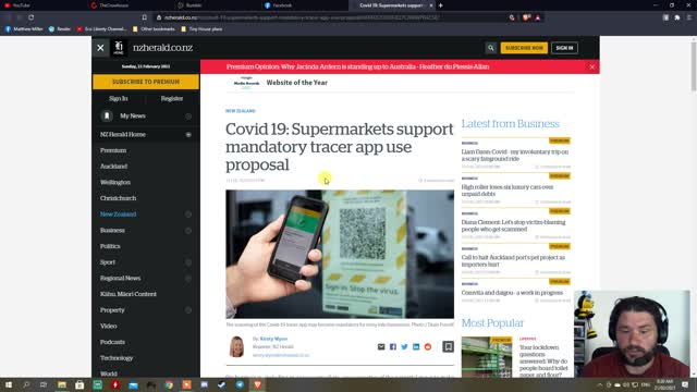 Supermarkets support mandatory Contact Tracing App Scanning