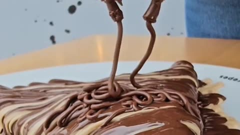 Chocolate sandwich pai and pasteris