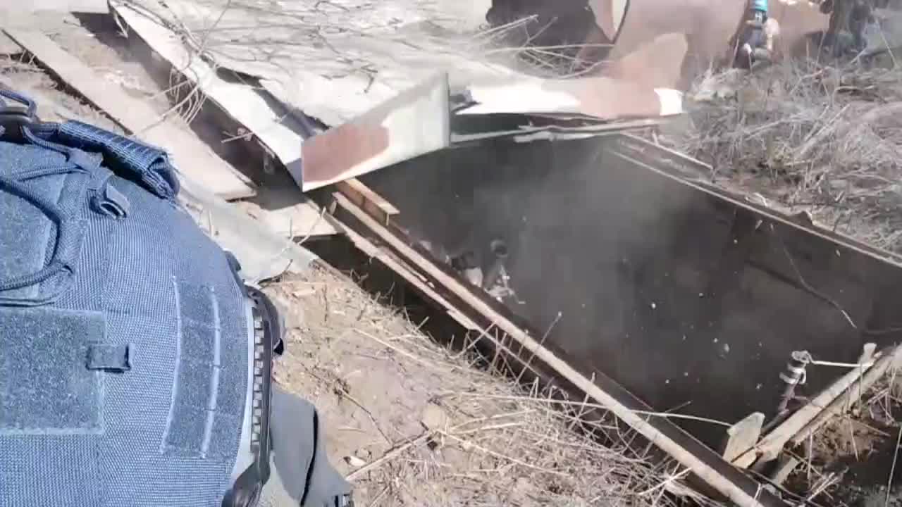the mortar pit