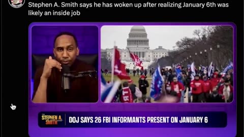 J6 Stephen A. Smith wakes up PO'd