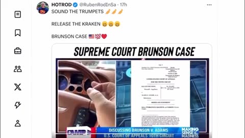 107 on Brunson Case ..
