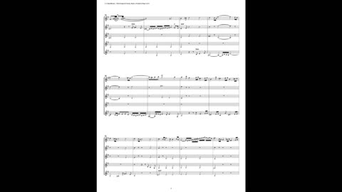 J.S. Bach - Well-Tempered Clavier: Part 1 - Prelude 08 (Clarinet Quintet)