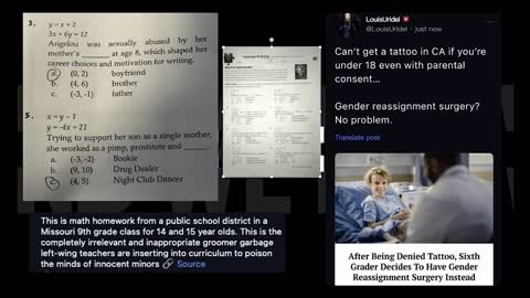 disgusting what they are doing in schools