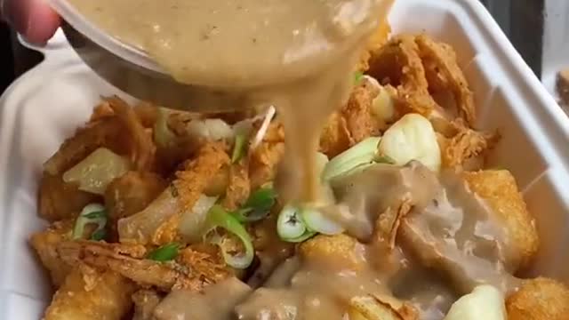 Take a look at Harlem Public’s TATER TOT POUTINE!