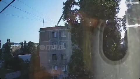 Rusia strike civilian building