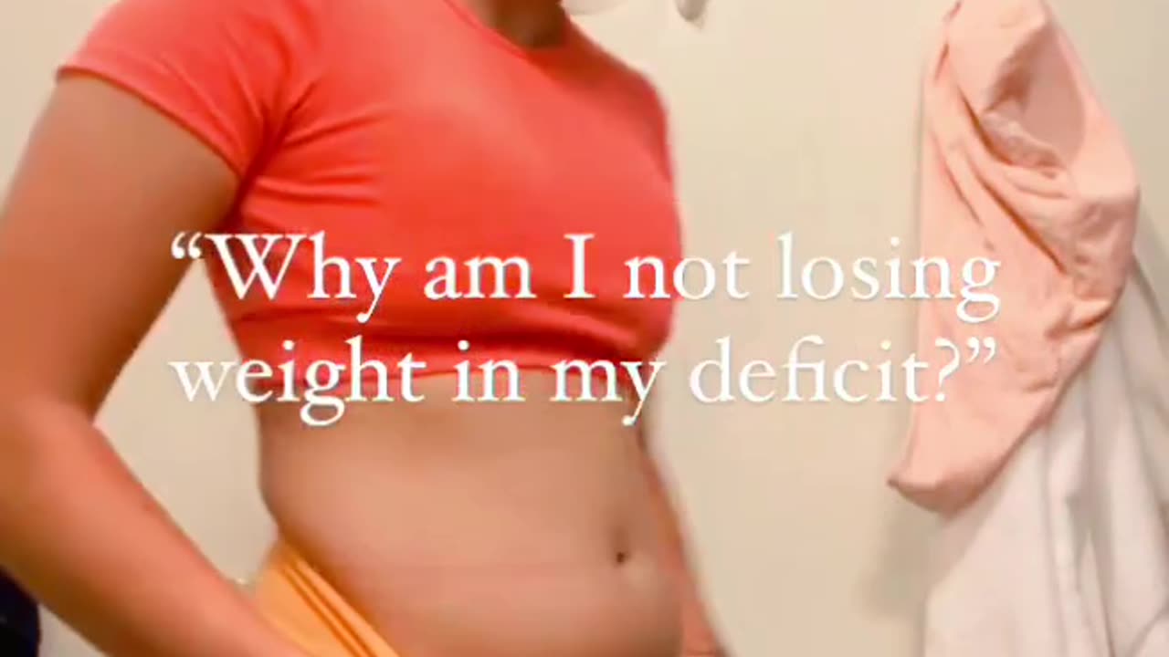 Why I am not losing weight in my deficit?