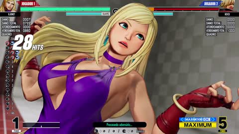 KOF XV B.Jenet combo 100%