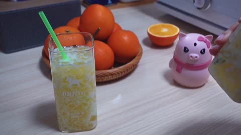 Orange peel is rich in vitamin A. don't waste it