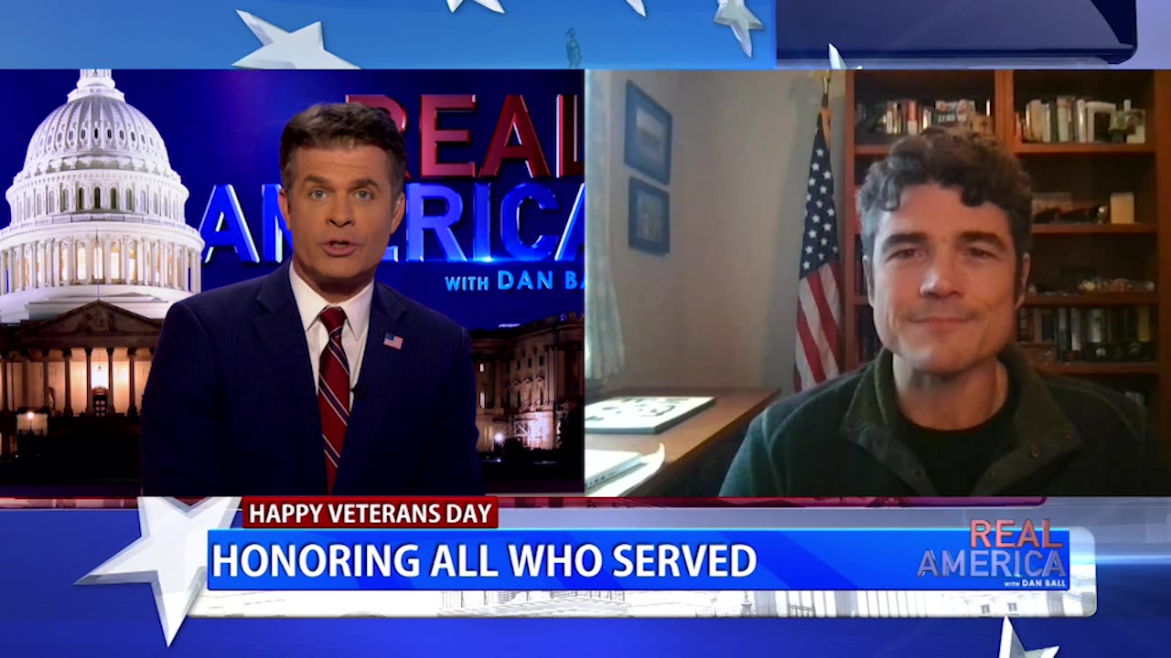 REAL AMERICA -- Dan Ball W/ Joe Kent, Honoring Our Vets On Veterans Day, 11/11/24